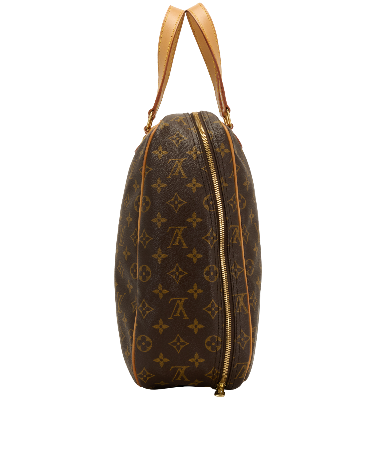 Excursion, &pound;475, Handbags, Brown, Canvas, Side view